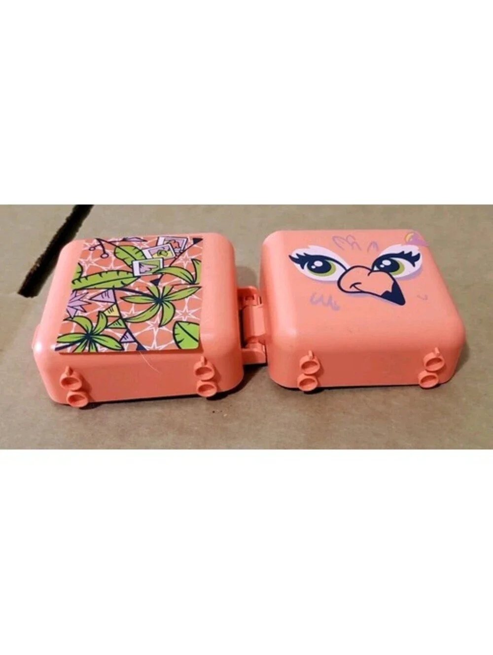 LEGO Friends 41662 Olivia's Flamingo Cube Case Replacement Pink Plastic Shell On